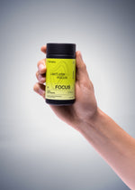 Yootropics Focus Bottle Held By A Hand